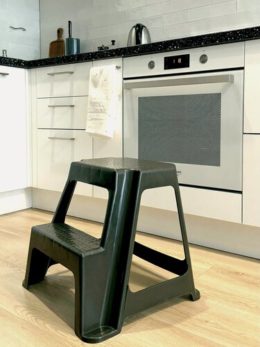 Изображение товара Стремянка 2 ступени табурет пластиковая