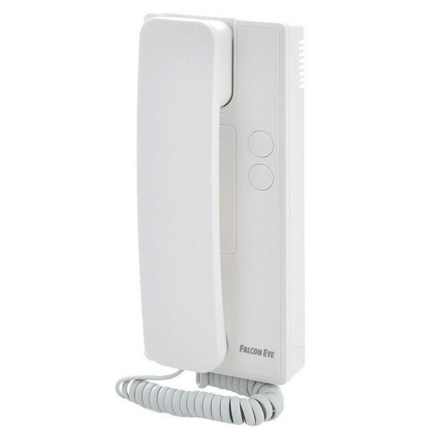 Аудиотрубка Falcone цифровая для подключения к подъездным цифровым домофонам белый