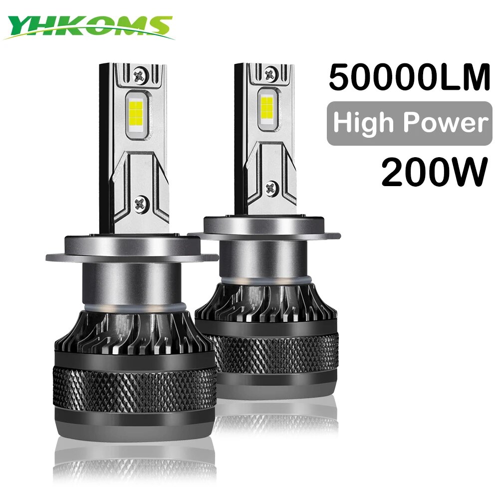 H7 LED Автомобильная фара 200W 6000K