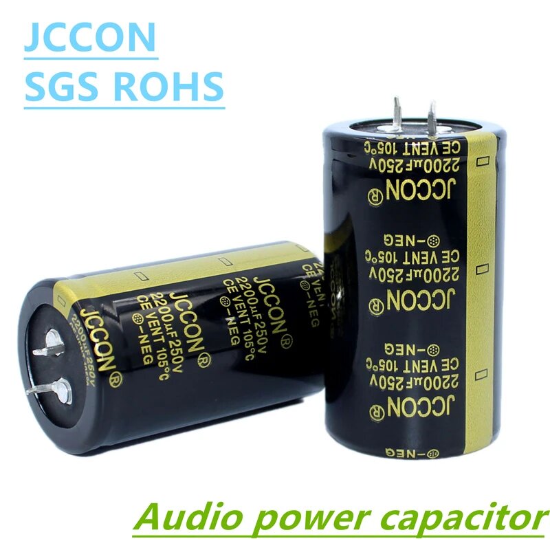 Электролитический конденсатор Qinjsdz 250В 220 мкФ, 250V330UF 22x30 1pc
