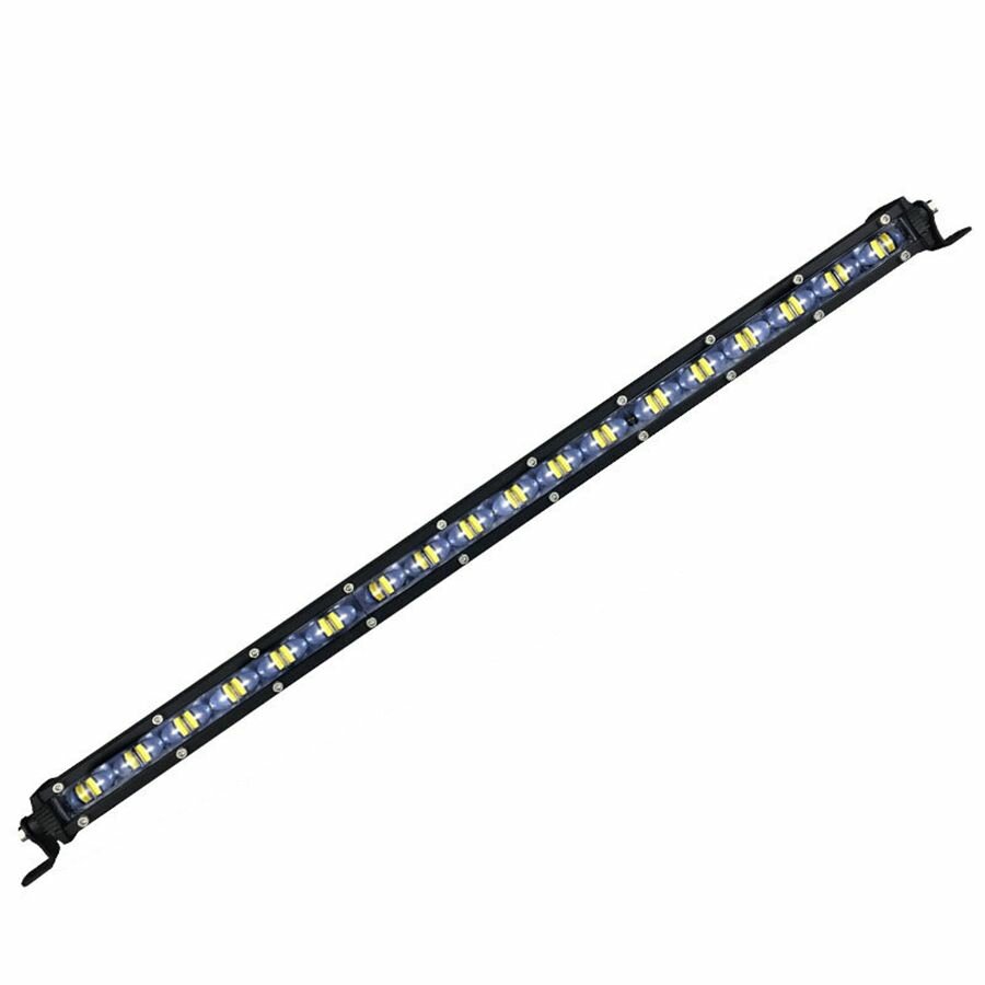 20"180W 18000LM Алюминиевый Точечный Луч 6D Slim LED Work Light Bar Single Row 1x