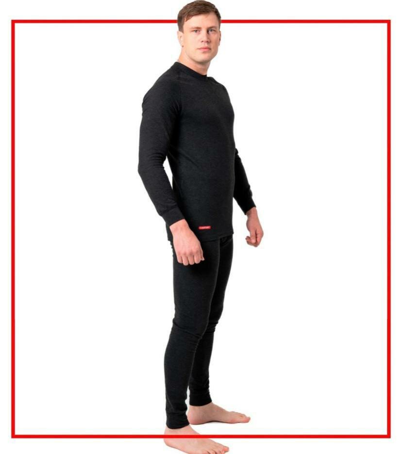 Комплект термобелья , размер 52/182-188, черный — фото 1