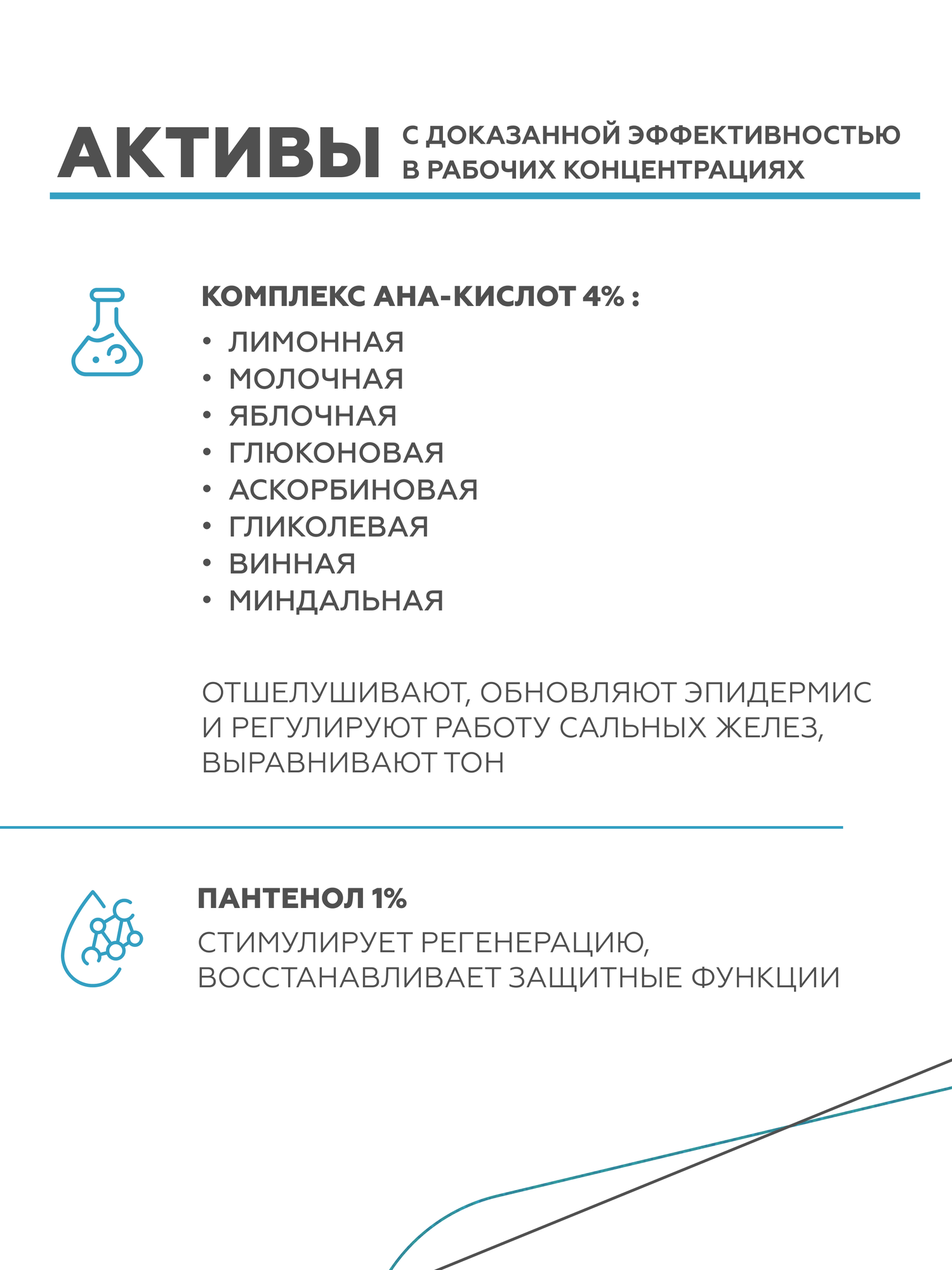 Гельтек Тоник для лица с AHA кислотами, лосьон против прыщей и пигментации, 30 мл — фото 1