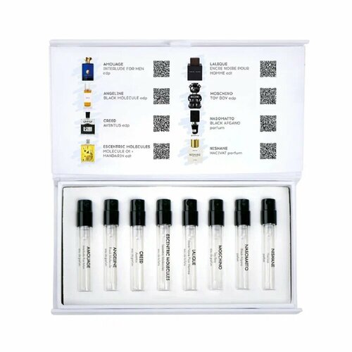 Набор парфюмерии Aroma Box Лев для него для мужчин флакончики 15 мл 8 шт 3174₽