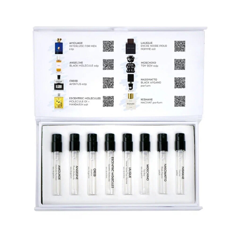 Набор парфюмерии Aroma Box "Лев для него", для мужчин, флакончики 1.5 мл, 8 шт