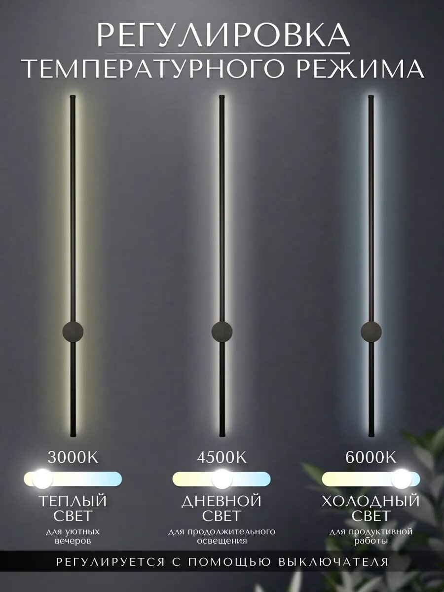 Настенный светильник бра 2 шт. — фото 1