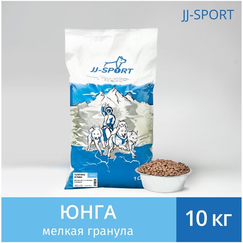 Живая Сила JJ-SPORT Юнга сухой корм для щенков всех пород мелкая гранула 10 кг