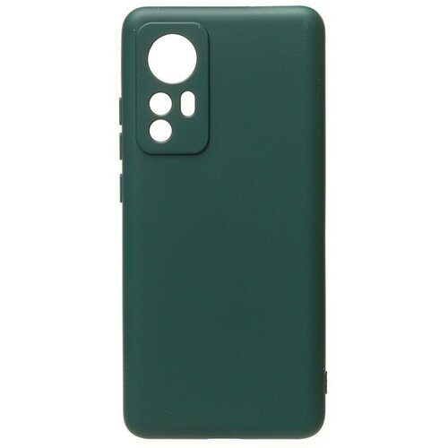 Накладка силиконовая Silicone Cover для Xiaomi 12T зелёная чехол mypads накаченное тело для xiaomi 12t redmi k50 ultra задняя панель накладка бампер