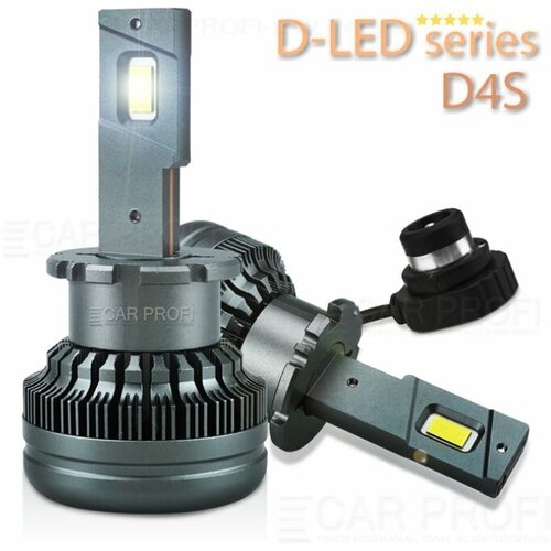 Светодиодные лампы CARPROFI D-LED SERIES D4S +100% HIGH POWER 50W 5500K 12000LM (2шт.)