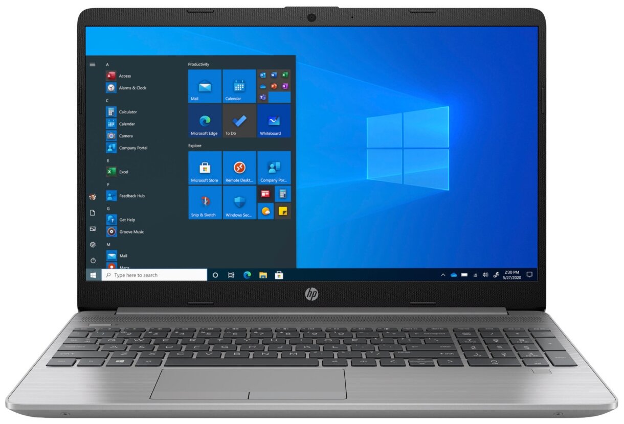  HP 255 G8 2W1E7EA (AMD Ryzen 5 3500U 2.1GHz/8192Mb/512Gb SSD/No ODD/AMD Radeon Graphics/Wi-Fi/Cam/15.6/1920x1080/Windows 10 64-bit)