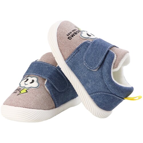 Кеды WONDER HONEY, размер 17, коричневый, синий летние новые детские спортивные сандалии с мягкой подошвой для малышей пляжная обувь для малышей детская повседневная обувь сплошной цве