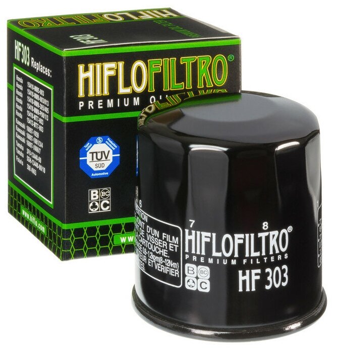 Масляный фильтр Hiflofiltro HF303