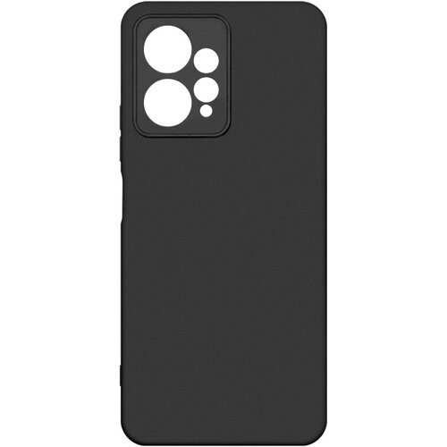 чехол df для xiaomi redmi note 12t pro silicone super slim xicase 91 Силиконовый чехол для Xiaomi Redmi Note 12 (4G) DF xiCase-83 (black)