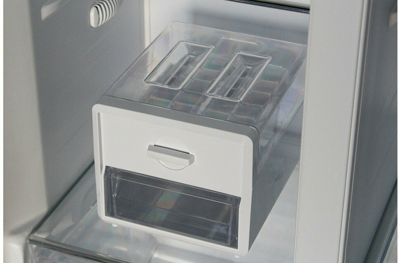 Холодильник LERAN SBS 300 IX NF, двухкамерный, нержавеющая сталь - фото №8