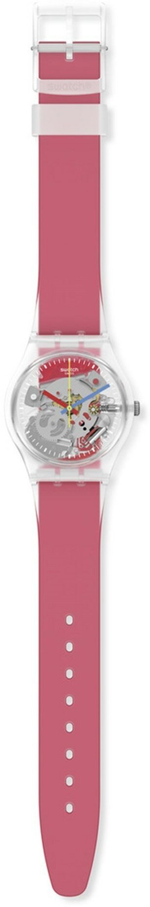 Наручные часы swatch, красный