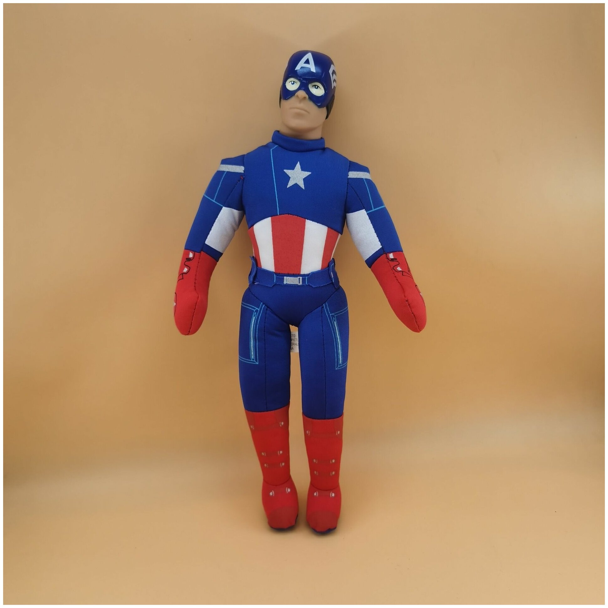 Мягкая игрушка Супергерой Капитан Америка 40 см