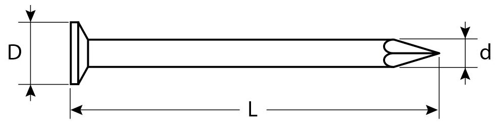 ЗУБР ГОСТ 4028-63 100 х 4.0 мм, строительные гвозди, 5 кг (305010-40-100)