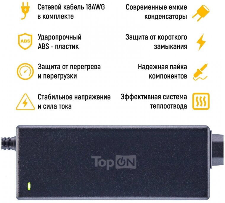 TopON для Sony Vaio VGN-NR1, VGN-FZ100, PCG-3, VPC-EA, VPC-EB, VPCEB2M1R/PI Series - фото №5