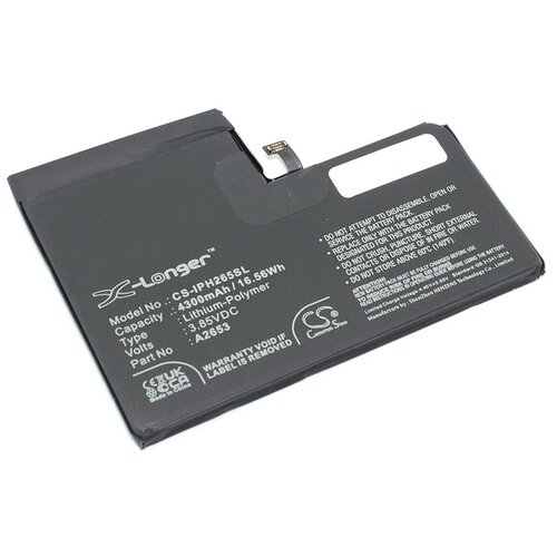 Аккумулятор Cameron Sino CS-IPH265SL для iPhone 13 Pro Max 3.85V 4300mAh (16.56Wh) Li-Polymer