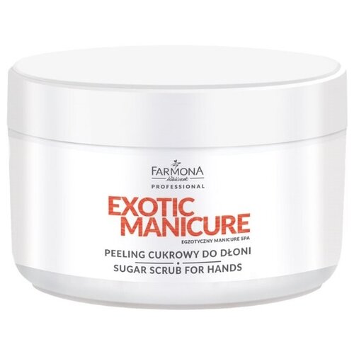 Farmona, Сахарный пилинг для рук Exotic Manicure, 300 гр