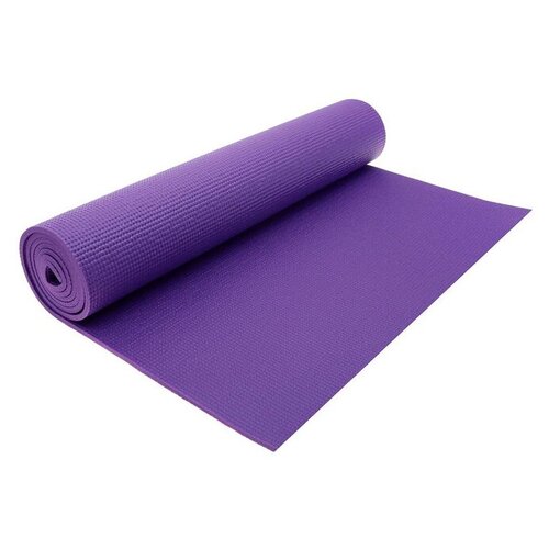 Коврик Sangh Yoga mat, 173х61 см фиолетовый 0.5 см полотенце manduka towels yogitoes 0 5 кг 173 см темно синий 61 см midnight