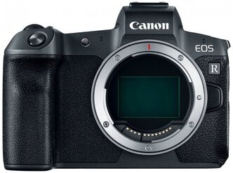 Фотоаппарат Canon EOS R Body адаптер EF‑EOS R, черный