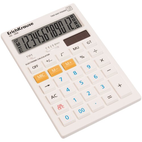 Калькулятор бухгалтерский ErichKrause CC-352 white