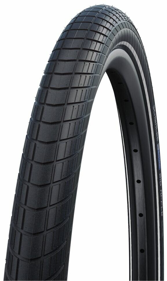 Покрышка Schwalbe Big Apple 26x2.35 RaceGuard Reflex HS430, защита