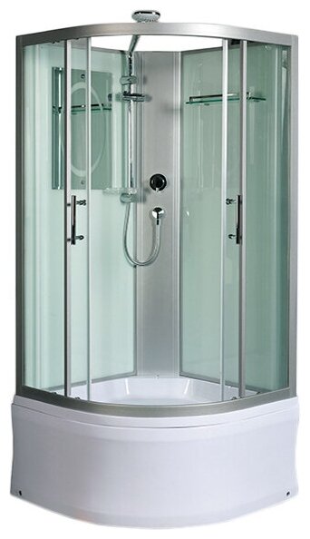 Душевая кабина WeltWasser WW500 Halle 901 90x90 профиль хром закаленное стекло 5 мм