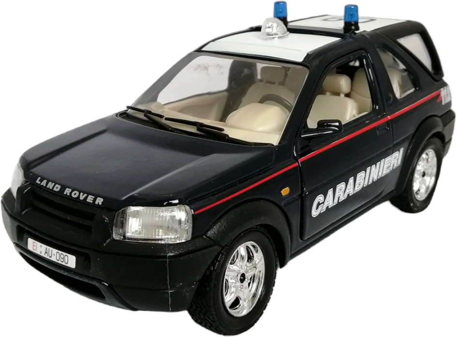 Land Rover FREELANDER CARABINIERI коллекционная модель автомобиля 1:24 Bburago 18-22039