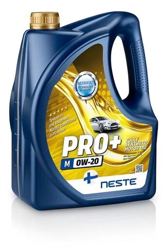 NESTE 118645 NESTE PRO+ M 0W-20 4 масо