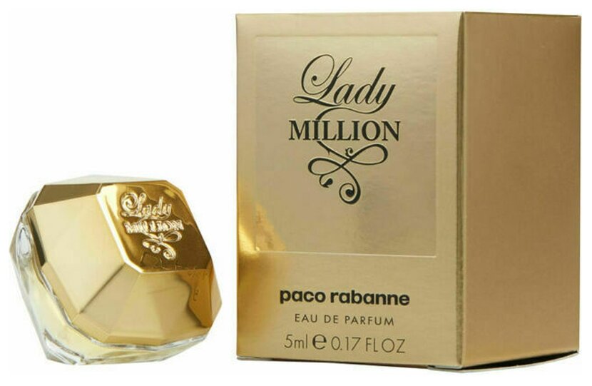 Парфюмерная вода Paco Rabanne Lady Million 5 мл.