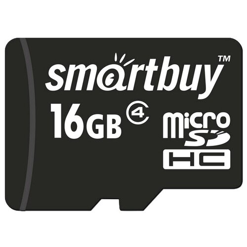 Карта памяти SmartBuy microSDHC Class 4 16 GB