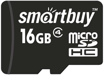 Карта памяти SmartBuy microSDHC Class 4 16 GB