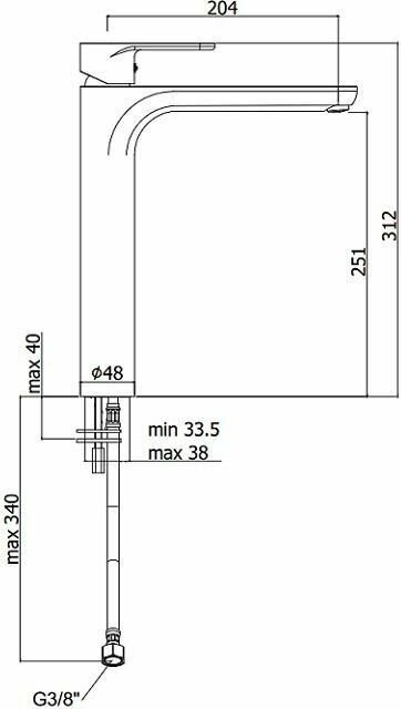 Верхний душ Paffoni Master ZSOF074CR - фото №9