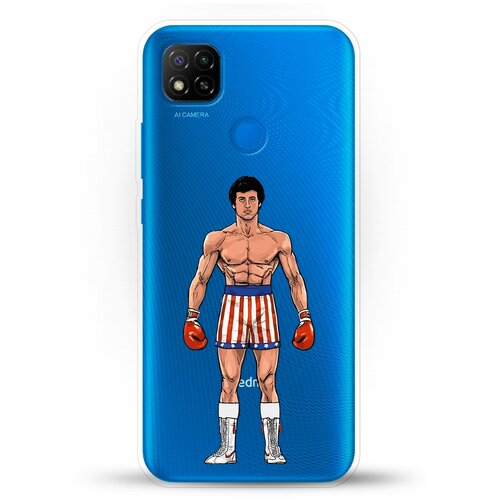фото Силиконовый чехол слай на xiaomi redmi 9c andy & paul