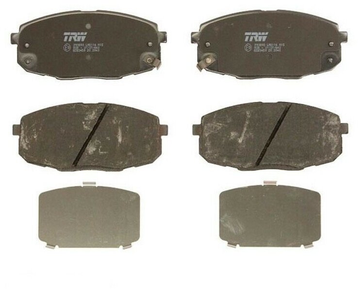 Дисковые тормозные колодки передние TRW GDB3450 (1 шт.)