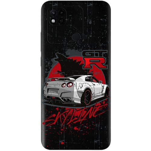 Силиконовый чехол Mcover для Xiaomi Redmi 10A с рисунком Машина Nissan GTR Skyline силиконовый чехол mcover для xiaomi redmi 10a с рисунком машина nissan gtr skyline