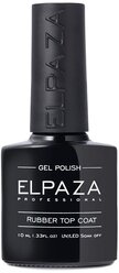 ELPAZA Верхнее покрытие Rubber Top Coat, прозрачный, 10 мл