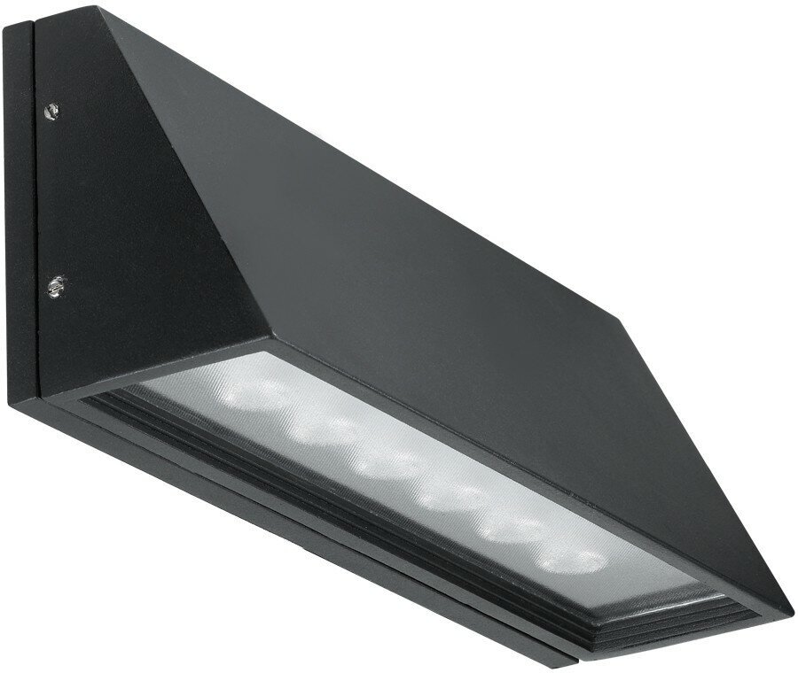 Уличный LED настенный светильник Novotech Submarine 357225, LED, 6Вт, кол-во ламп:6шт, Черный