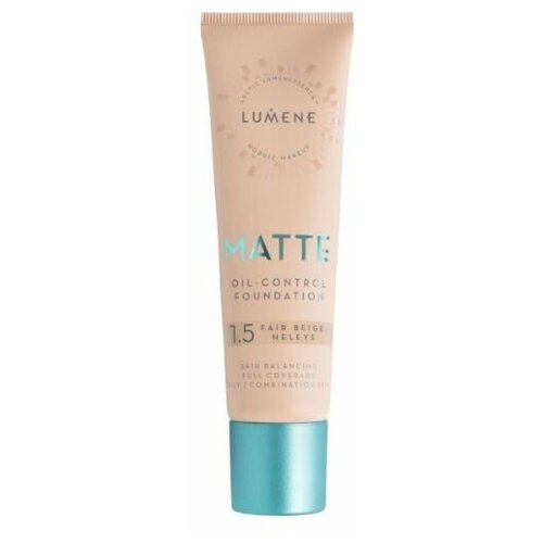 LUMENE Тональный крем матирующий Matte Foundation 1.5 Fair Beige 0