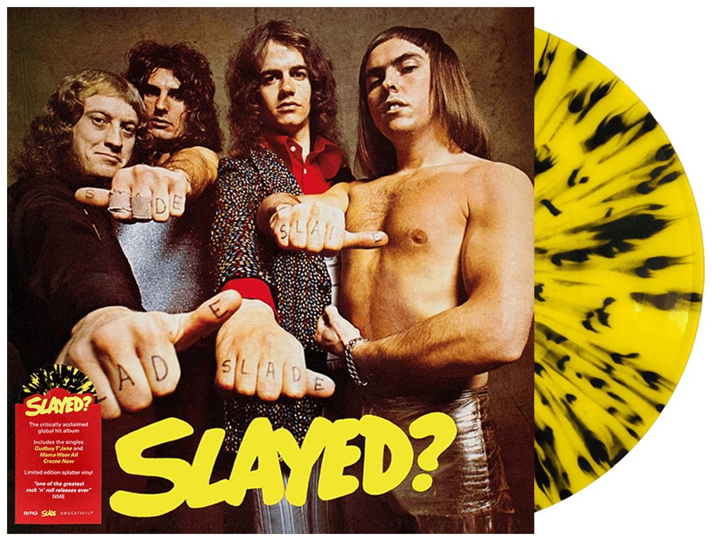Slade – Slayed? (Yellow & Black Splatter Vinyl)