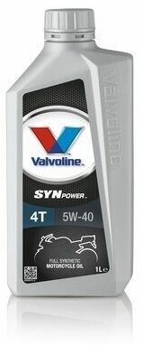 Моторное масло Valvoline SYNPOWER 4T 5W40 1л