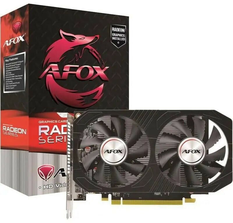 Видеокарта AFOX Radeon RX 560 4GB (AFRX560-4096D5H4-V2)