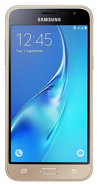 Смартфон Samsung Galaxy J3 (2016) SM-J320H/DS, 2 micro SIM, золотой