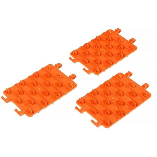 Антибукс 135х195x3 см набор 3 шт оранжевые 1320₽