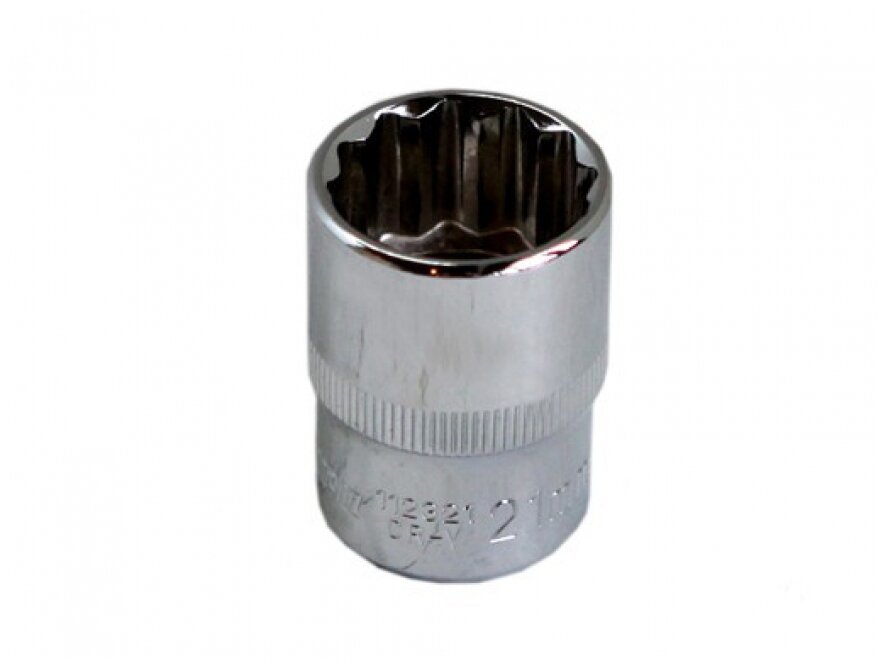 Головка 12 гранная Ombra 21мм 1/2DR