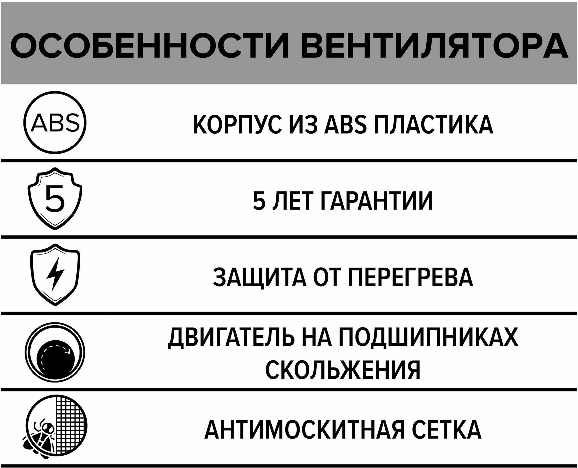 Вентилятор осевой вытяжной EURO 4S антимоскитная сетка D100 - фотография № 3