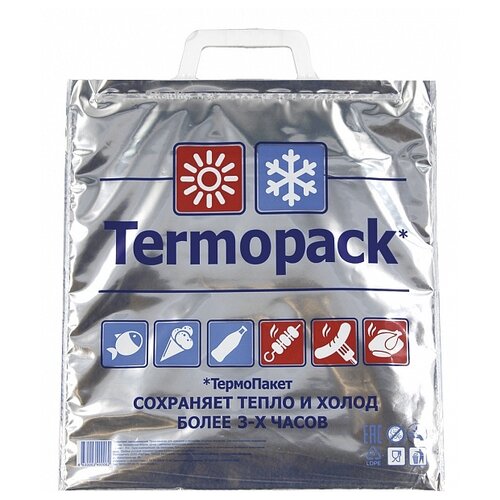 Termopack Термопакет Mini 6 л серебристый 1 шт. 32 см 35 см