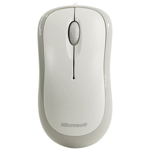 Мышь проводная Microsoft Basic Optical Mouse White USB 101000₽